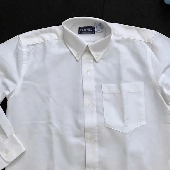 Kaynee NWOT Button Down School Uniform Boys 10 Husky - Picture 2 of 6